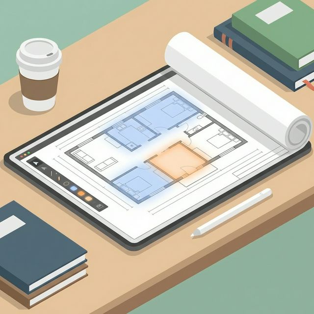 面積計算くんのイメージイラスト